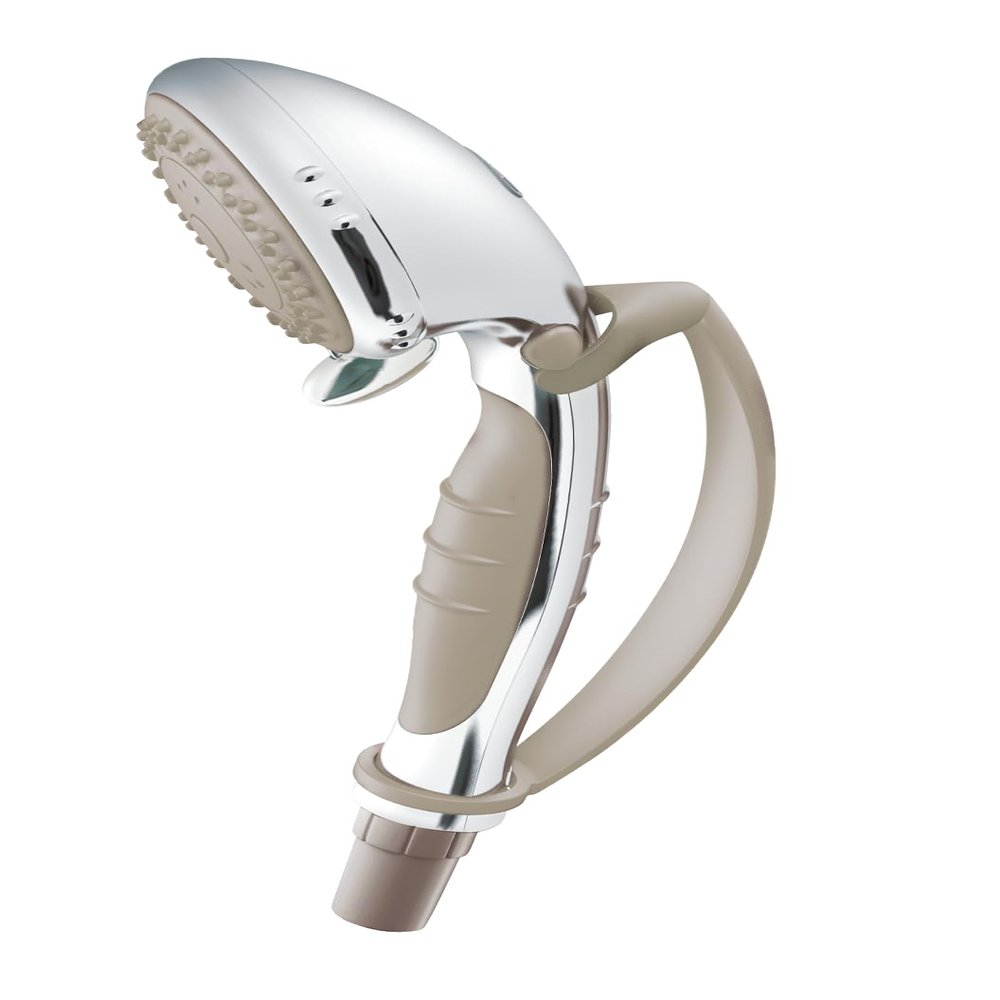 Moen Home Care DN8001CA, Shower Safety Pause Control Handheld Showerhead, Glacier