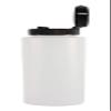 Pinnacle Mercantile Easy Squeeze Plastic Condiment Bottles with Black Flip Top Cap 8 oz Empty Set 6 view 4