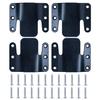 LazyMe Universal Sectional Sofa Interlocking Sofa Connector Bracket with Hardware- 2 Sets, 4 Piece view 1