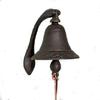 Colonial Tin Works Cast Iron Logan Dinner Bell with Bracket Dinner Bell - Feel The Vibe of Traditional Family Meals and Gatherings. Made of Heavy Cast Iron - Measures 4" W X 5"D X 6" T (1) view 3
