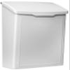 ARCHITECTURAL MAILBOXES 2681W White Marina Wall Mount Mailbox, Small view 1