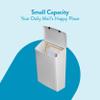 ARCHITECTURAL MAILBOXES 2681W White Marina Wall Mount Mailbox, Small view 3