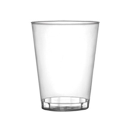 2 oz. Clear Plastic Shot Glass - 2500 per case