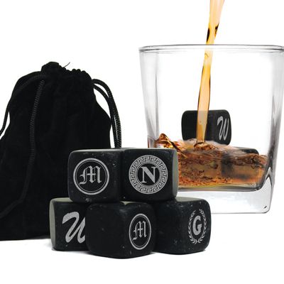 My Personal Memories Personalized Whiskey Stones - Custom Engraved Groomsmen - Set of 9