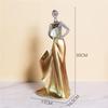 CdyBox Elegant Wine Bottle Holder Ornament Wine Single Bottle Holder Stand Rack (Golden) view 2