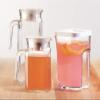 Amici Home Italian Igloo Quadra Glass Pitcher with Lid and Spout | 17 Ounce | Clear Glass Water Pitcher for Refrigerator | Carafe for Iced Tea, Juice, Milk, Cold Brew and Mimosa Bar view 2