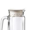 Amici Home Italian Igloo Quadra Glass Pitcher with Lid and Spout | 17 Ounce | Clear Glass Water Pitcher for Refrigerator | Carafe for Iced Tea, Juice, Milk, Cold Brew and Mimosa Bar view 4