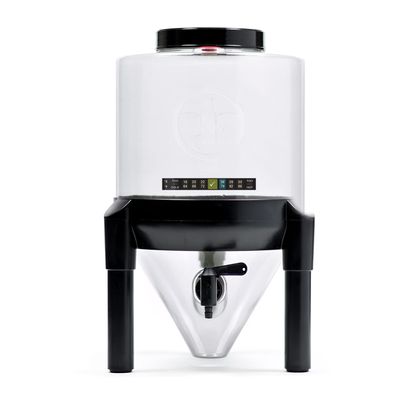 BrewDemon Conical Fermenting System - NO AIRLOCK OR SIPHON REQUIRED - Made of BPA FREE Food Grade Plastic that imparts zero unwanted flavors into your Brew!