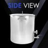 CONCORD Stainless Steel Home Brew Kettle Stock Pot (Weldless Fittings) (60 QT/ 15 Gal) view 2