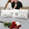 BoldLoft Grow Old with You Couple Pillowcases - Gifts for Couples, 2 Year Anniversary, Engagement, Wedding, Dating, Romantic Gifts for Him, Her, Boyfriend, Girlfriend, Wife, Husband view 4