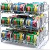 Che'mar Can Organizer for Pantry - Stackable Can Rack for 36 Cans, Canned Food Storage, Pantry Shelf, Kitchen Cabinet or Countertop. (Chrome) view 1