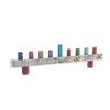 Yair Emanuel Anodized and Hammered Strip Menorah - Multicolor view 2