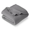Bare Home Polar Fleece Blanket - King - Grey - Warm & Cozy - Premium Fleece - Throw for Bed, Sofa, Camping, Travel and Cold Nights - Lightweight Blanket (King, Grey) view 1