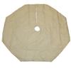Kurt Adler TS0186 54" Ivory Treeskirt with Gold Pinecones view 4