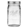 Ball Quart (32oz) Jar with Silver Lid, Wide Mouth, Set of 2 view 2