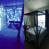 Goplus Mosquito Net, 4 Corner Post Bed Canopy, Quick and Easy Installation for King Size Beds Large Queen Size Bed Curtain (Black) view 2