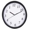 RINCO 9" Backwards Running Funny Joke Wall Clock view 1
