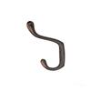Rok 2 Pack Hardware Heavy Duty Oil-Rubbed Bronze Home Wall Closet Towel Robe Coat Double Hook Hanger view 3
