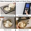 Whynter Ice Cream Maker Machine Automatic 2.1 Qt. with Built-In Compressor, LCD Digital Display & Timer, No Pre-Freezing, ICM-200LS, Stainless Steel view 3