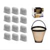 GOLDTONE 8-12 Cup Coffee Filter & Set of 12 Charcoal Water Filters fits Cuisinart Coffee Maker and Brewers. Replaces your CUISINART #4 Cone Reusable Coffee Filter & CUISINART Water Filter view 1