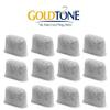 GOLDTONE 8-12 Cup Coffee Filter & Set of 12 Charcoal Water Filters fits Cuisinart Coffee Maker and Brewers. Replaces your CUISINART #4 Cone Reusable Coffee Filter & CUISINART Water Filter view 2