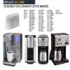 GOLDTONE 8-12 Cup Coffee Filter & Set of 12 Charcoal Water Filters fits Cuisinart Coffee Maker and Brewers. Replaces your CUISINART #4 Cone Reusable Coffee Filter & CUISINART Water Filter view 4