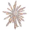 Kurt Adler UL1883 UL 30-Light Plastic Crystal Snowflake Treetop view 1