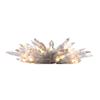 Kurt Adler UL1883 UL 30-Light Plastic Crystal Snowflake Treetop view 2