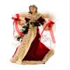 Kurt Adler UL2218 UL 10-Light 16" Red & Ivory Angel Treetop view 1