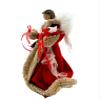 Kurt Adler UL2218 UL 10-Light 16" Red & Ivory Angel Treetop view 3