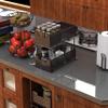 Simple Houseware 2 Tier Sliding Cabinet Basket Organizer Drawer, Bronze view 2