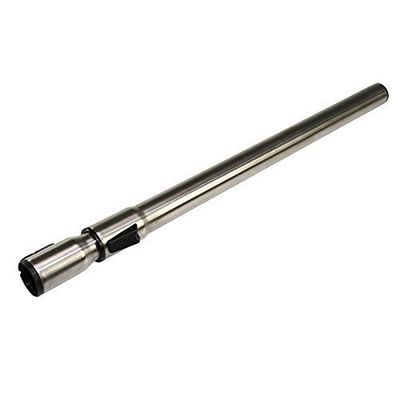 Telescopic Wand Extension Tube Compatible With Miele Canister Vacuum Cleaners Chrome