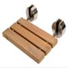 ALFI brand ABS16R-BN Shower Seat, 15.75"L x 13.4"W x 4.25"H, Natural Wood view 1