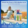 Express Water Reverse Osmosis Alkaline Ultraviolet Water Filtration System  100 GPD (Modern Brushed Nickel Faucet) view 2