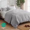 Bare Home Bedding Duvet Cover Queen Size - Premium 1800 Super Soft Collection - Lightweight, Cooling - Soft Breathable Bedding Duvet Cover (Queen, Light Grey) view 4