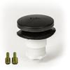 Universal Toe Touch (Tip Toe, Foot Actuated) Bath Tub/Bathtub Drain Stopper Includes 3/8" and 5/16" Fittings view 1