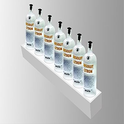 Shop Event Decor Bottle Display/Liquor Shelving: Illuminated LED / 1 Tier