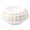 BUNN BCF250 Flat Bottom Coffee Filters, 12-Cup Size, 250/Pack view 1