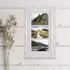Malden International Designs Whitman White Wash Matted 3 Opening Collage Wood Picture Frame, 5 by 7-Inch view 4