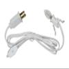 Creative Hobbies Single Light Replacement Clip in Lamp Cord for Christmas Village House Includes Clear Light Bulb (10) view 1