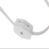 Creative Hobbies Single Light Replacement Clip in Lamp Cord for Christmas Village House Includes Clear Light Bulb (10) view 4