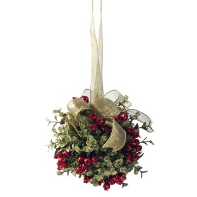 Ganz Mistletoe Door Kiss Ball (KK16)