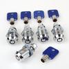 EG STARTS 5X 7/8" Arcade Locks Arcade Machine Cash Door Tool Boxs Tubular Cam Locks Cabinet Door Atom Lock with 5 Alike Keys for Arcade Video Games Jamma Mame Parts view 1