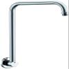 ALFI brand AB12GRW-PC Polished Chrome 12" Round Raised Wall Mounted Shower Arm view 1