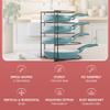 Extreme Matters Heavy-Duty Pots and Pans Organizer | 5-Tier Cookware & Lid Storage Rack | Free-Standing or Wall-Mount | Kitchen Organizer for Cast Iron Skillets, Pots, Frying Pans, Lids | Black view 4