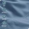 Bare Home Hotel Luxury Queen Sheet Set, Extra Soft - 6 Piece Set - Deep Pockets - Easy Fit - Cooling & Breathable - Wrinkle, Fade, Stain Resistant - Includes 4 Pillowcases (Queen, Coronet Blue) view 4
