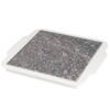 Food Warmer Plate - Microwavable 9-Inch Marble Hot Plate Keeps Food Warm Longer - Great for Parties, Family Gatherings, and Holidays view 1