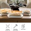 Food Warmer Plate - Microwavable 9-Inch Marble Hot Plate Keeps Food Warm Longer - Great for Parties, Family Gatherings, and Holidays view 2