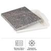 Food Warmer Plate - Microwavable 9-Inch Marble Hot Plate Keeps Food Warm Longer - Great for Parties, Family Gatherings, and Holidays view 3