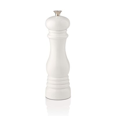 Le Creuset Salt Mill, 8" x 2 1/2", White
